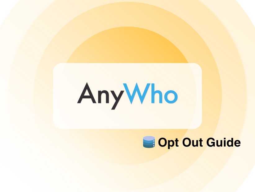 Opt Out of AnyWho Manually