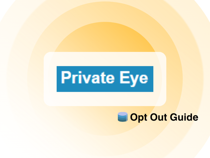 Opt Out Guide for PrivateEye