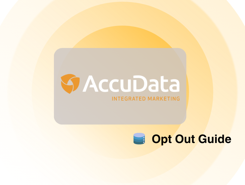 Opt out of AccuData easily