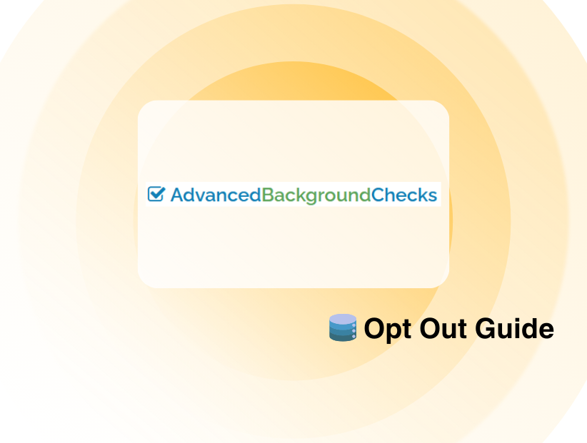 Opt out guide for Advanced Background Checks