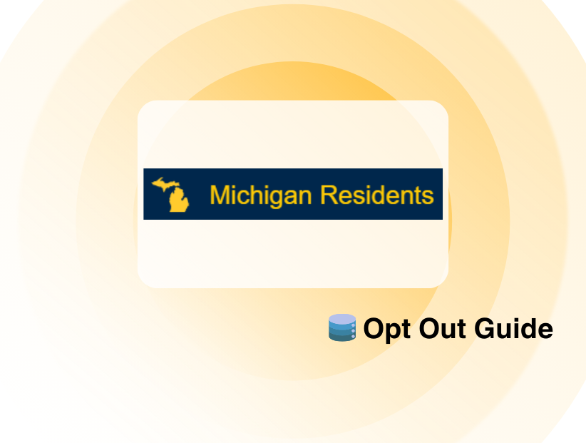 Opt out guide for Michigan Resident Database
