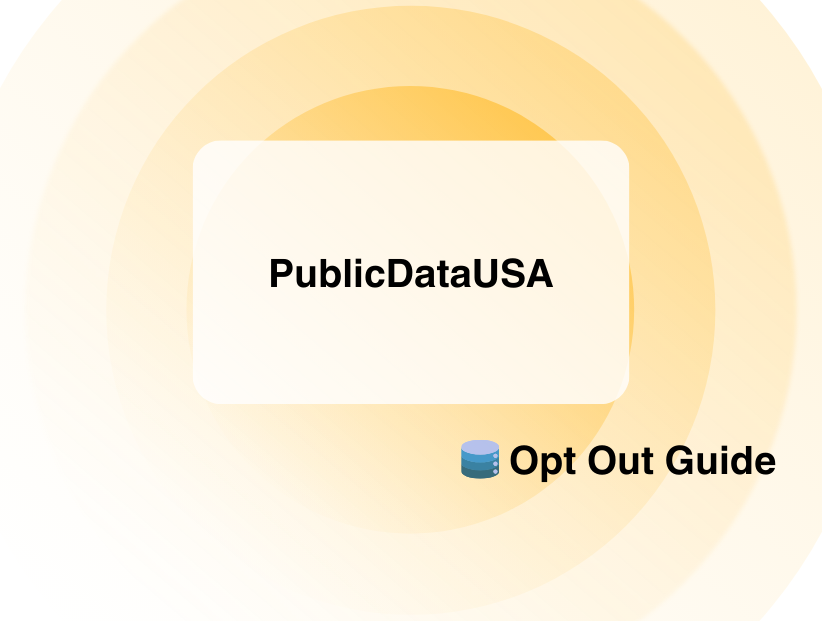 Opt out guide for PublicDataUSA