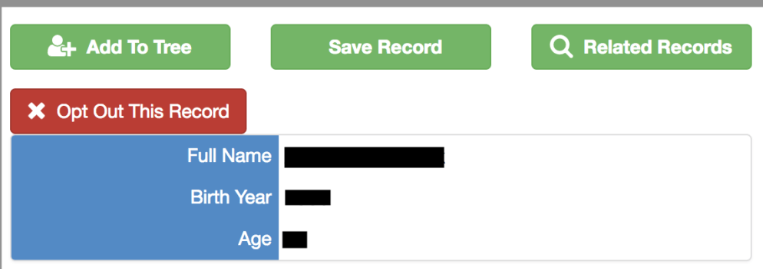 Confirm Opting Out From Family Tree Now
