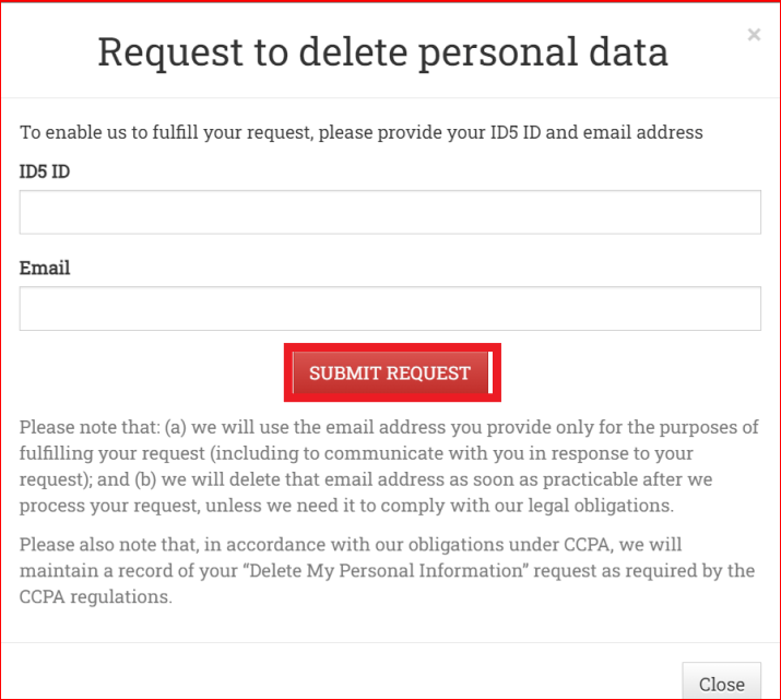 request data removal from id5