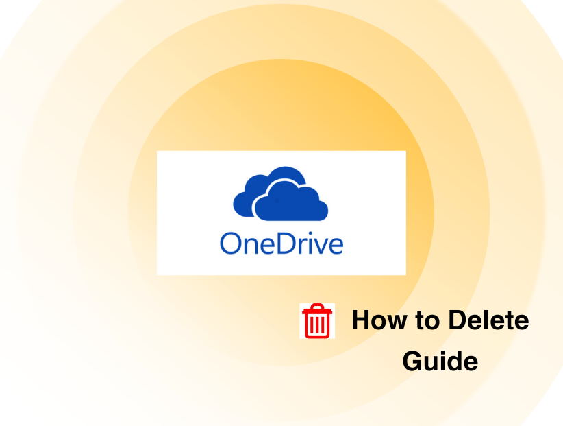 Delete OneDrive Account