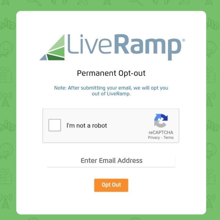 start opt out from liveramp