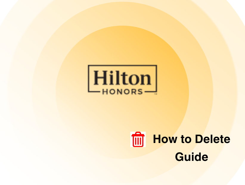 delete hilton honors account