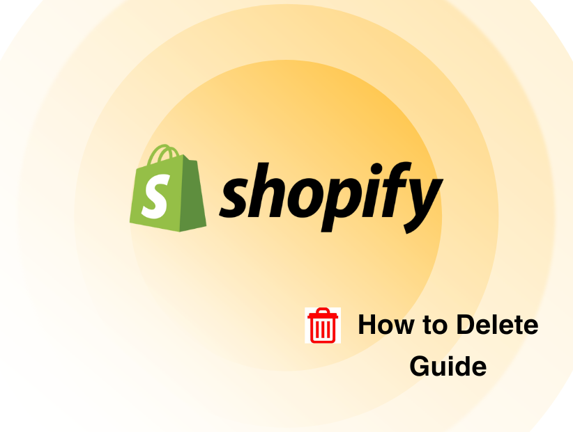 How to delete shopify account