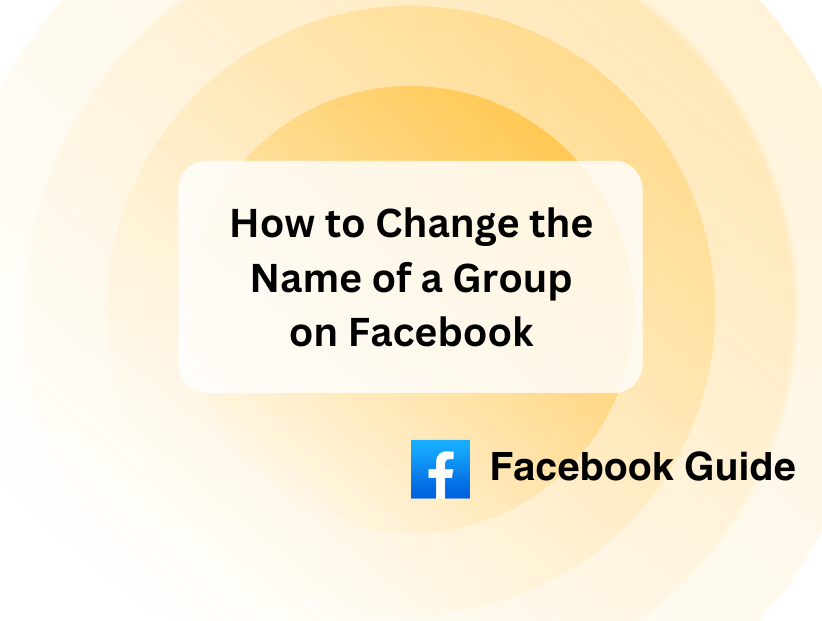 How to Change the Name of a Group on Facebook