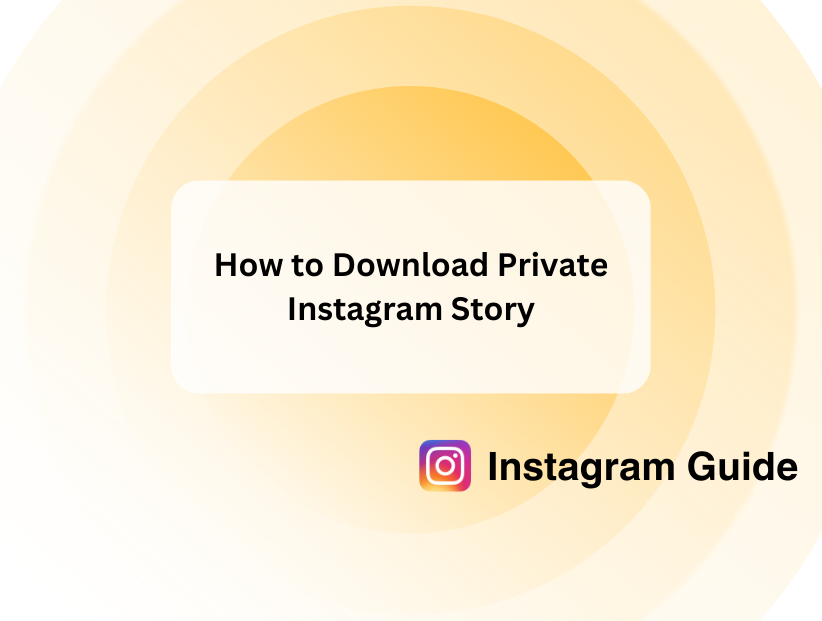 How to Download Private Instagram Story