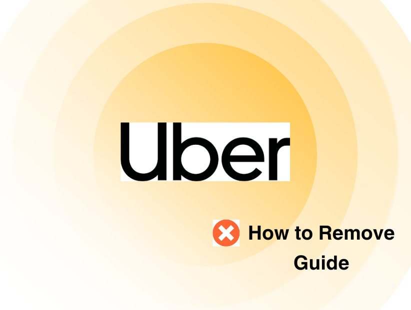 how to remove email from uber account