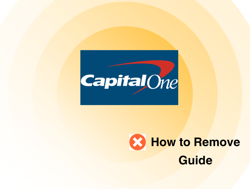 How to remove a payment method from capital one