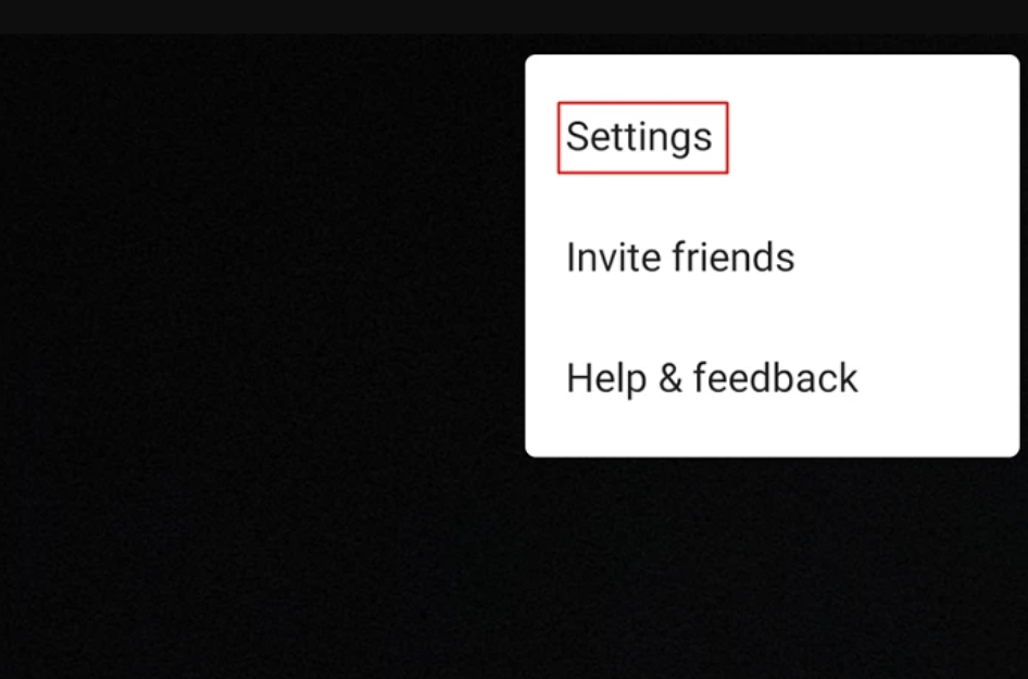 navigate to due settings