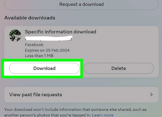 start downloading files