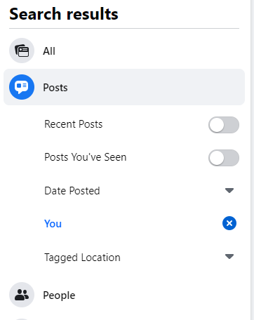 search for post