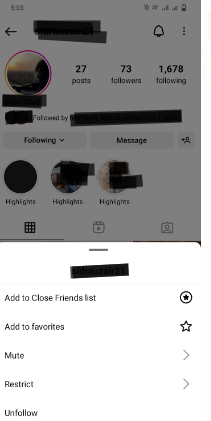 set notfication from instagram app
