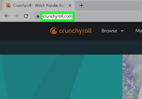 Go to crunchyroll
