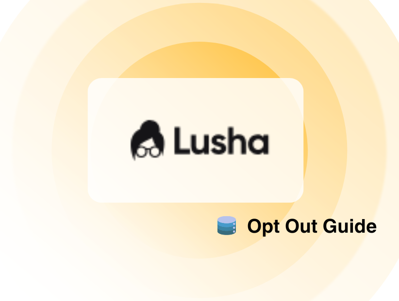 Opt out of Lusha easily