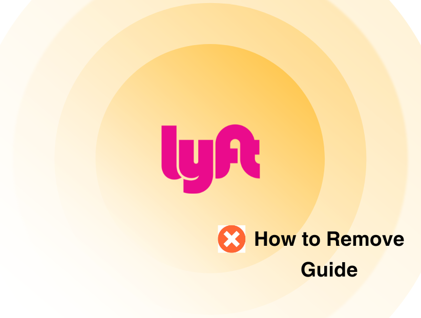 how to remove payment method from lyft