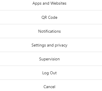 Click the Settings