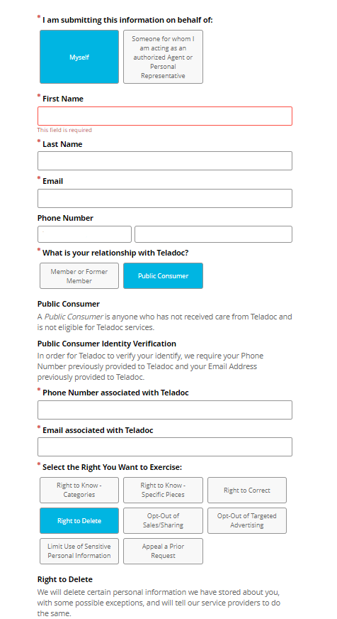 Then fill out the required details in the form.
