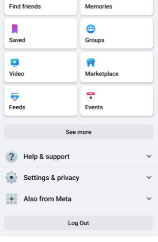  Select Settings & Privacy by clicking on the avatar of your account