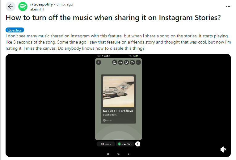 reddit thread about instagram