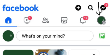 Tap the menu icon ☰