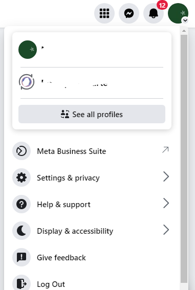 Click Settings & Privacy