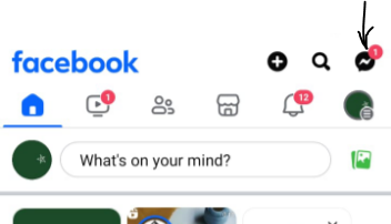 Open the Messenger app from your Facebook