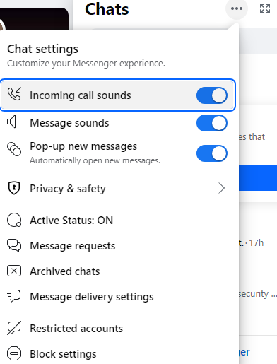 Select "Message Requests" 