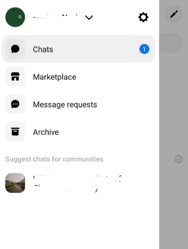 Choose "Message Requests."