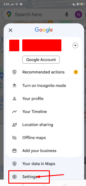 Tap Settings