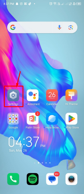Take a look at Settings 