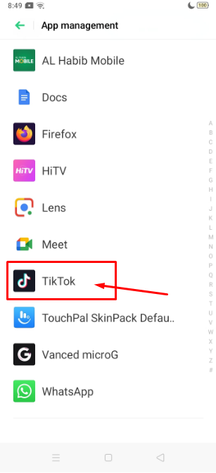 Find the app you want to use to manage 