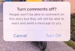 click 'Turn Comments Off for this Story' 