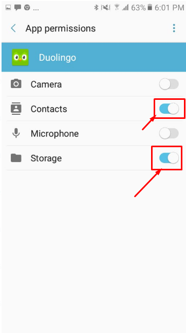Disable unnecessary permissions 