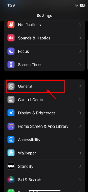 Go to general