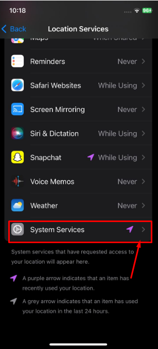 System services