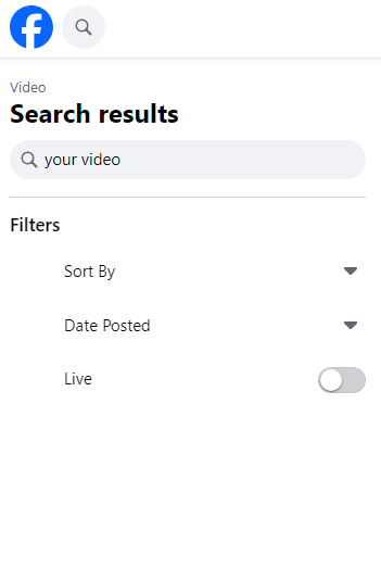click the Your Videos tab to browse 
