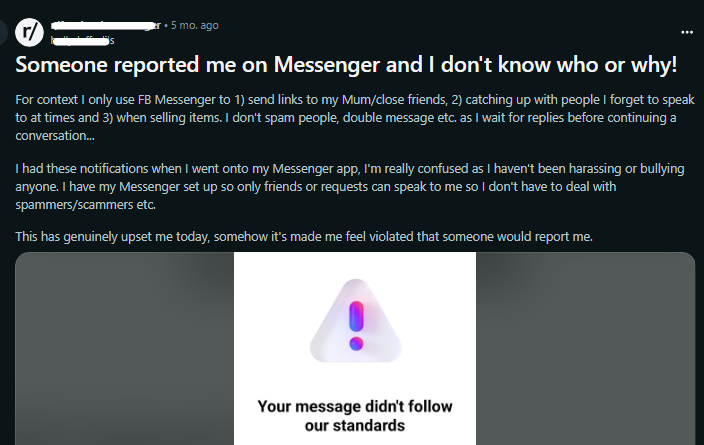 reddit report about facebook report