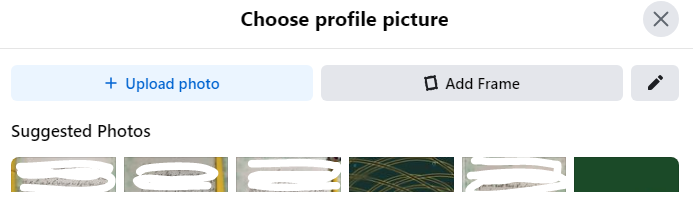 use the Upload Photo button 