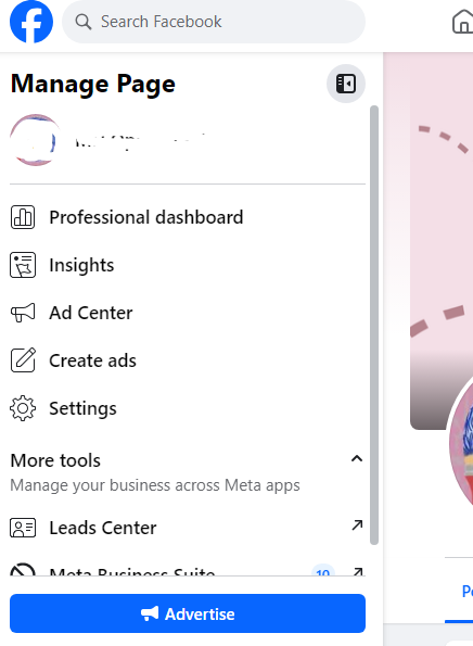 go down to the left sidebar and click on Settings