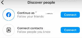 In the "how others can connect with you" area