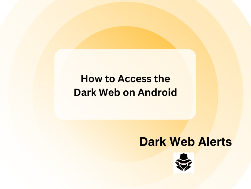 Dark web links for android